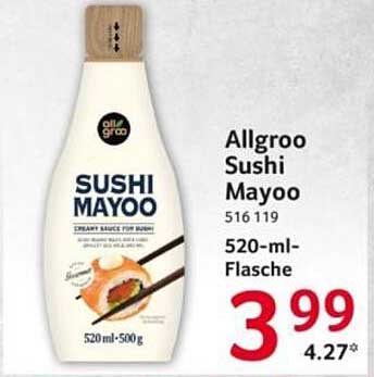 Allgroo Sushi Mayoo 520-ml-Flasche