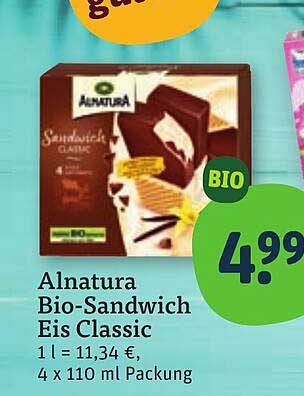 Alnatura Bio-Sandwich Eis Classic