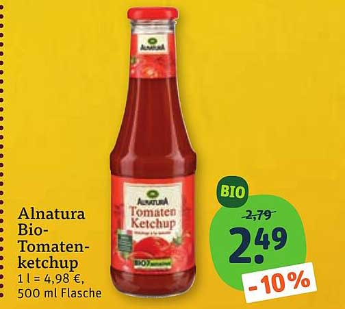 Alnatura Bio-Tomatenketchup