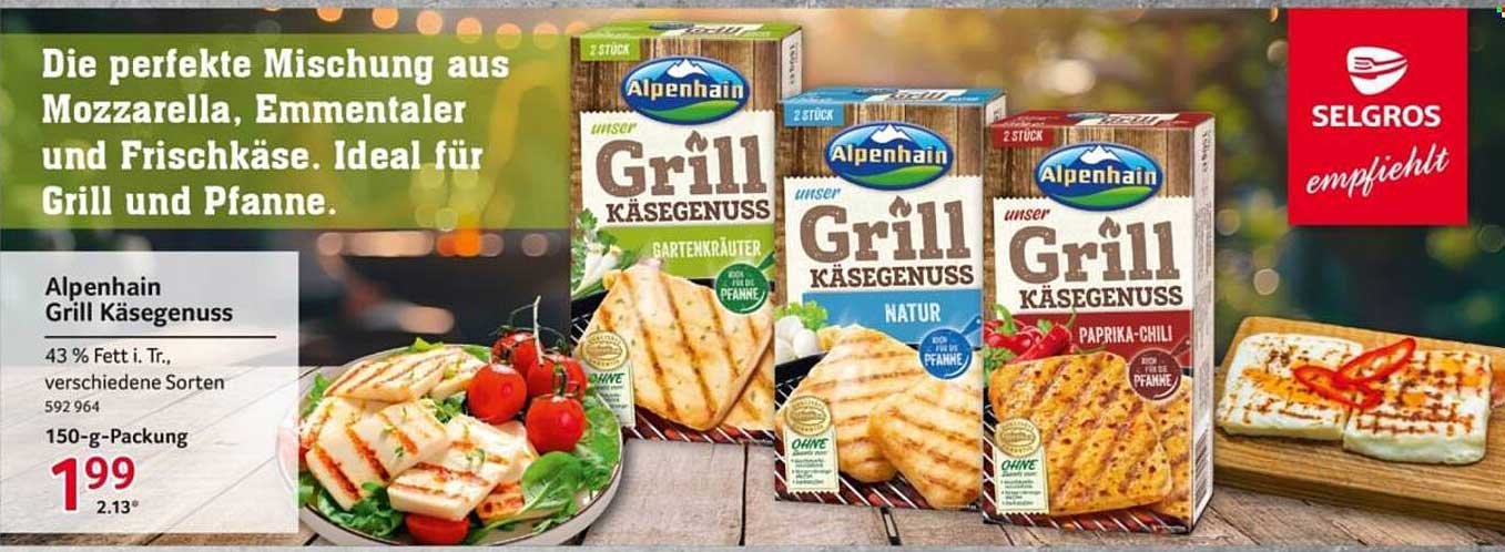 Alpenhain Grill Käsegenuss