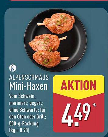 ALPENSCHMAUS Mini-Haxen