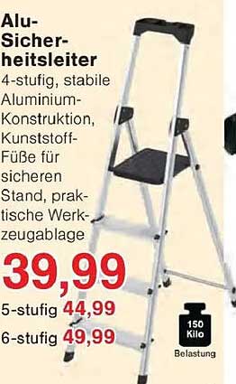 Alu-Sicherheitsleiter