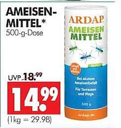 AMEISEN-MITTEL* 500-g-Dose