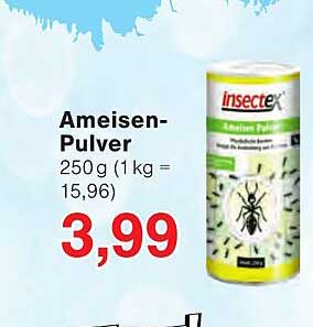 Ameisen-Pulver 250 g (1 kg = 15,96)