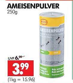 AMEISENPULVER 250g