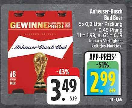 Anheuser-Busch Bud Bier
