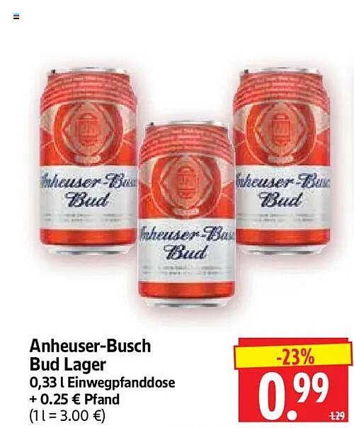Anheuser-Busch Bud Lager