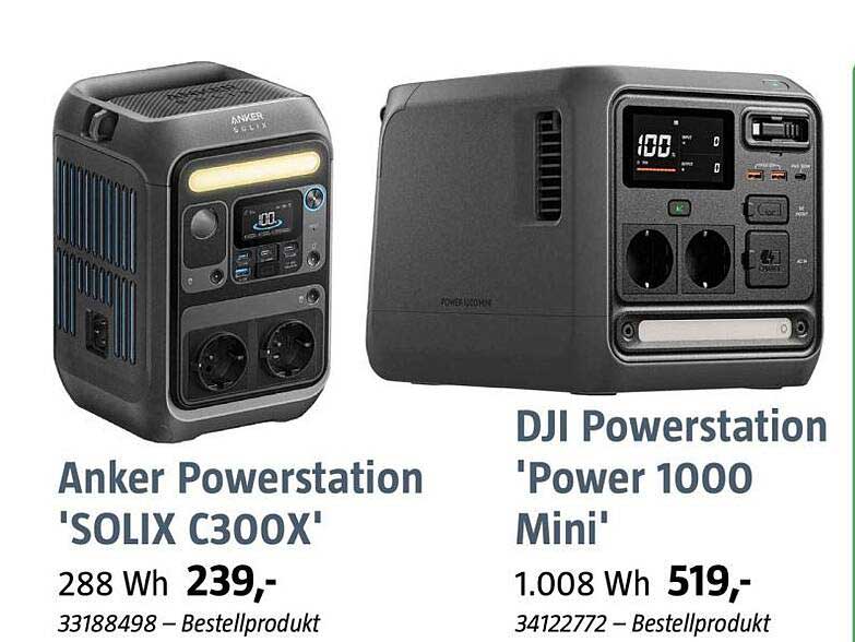 Anker Powerstation 'SOLIX C300X'