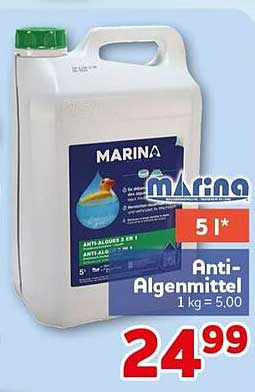 Anti-Algenmittel 1 kg = 5 l