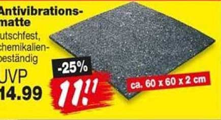 Antivibrationsmatte