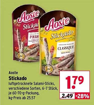Aoste Stickado