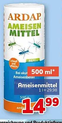 ARDAP AMEISEN MITTEL