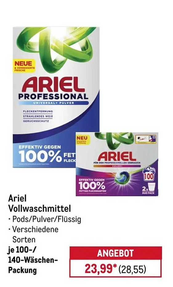 Ariel Vollwaschmittel