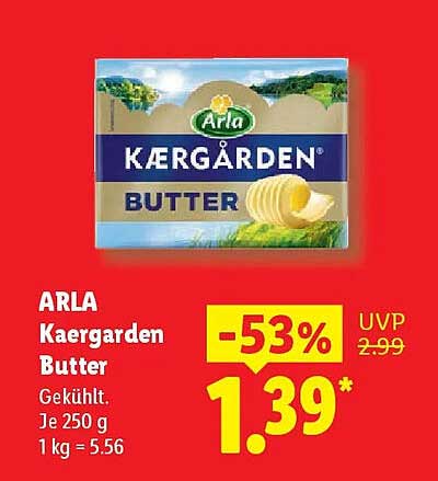 ARLA Kaergarden Butter