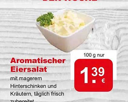 Aromatischer Eiersalat