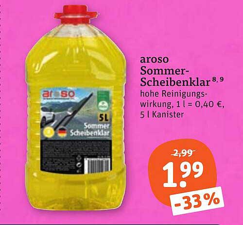 aroso Sommer-Scheibenklar