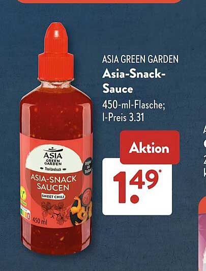 ASIA GREEN GARDEN Asia-Snack-Sauce