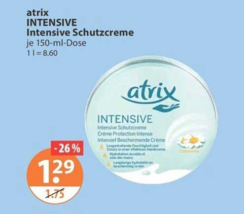 atrix INTENSIVE Intensive Schutzcreme je 150-ml-Dose