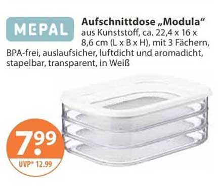 Aufschnittdose „Modula“