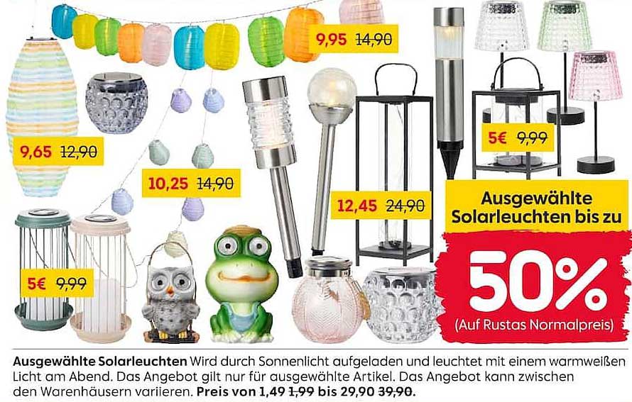 Ausgewählte Solarleuchten