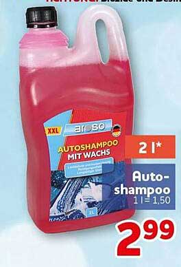 AUTOSHAMPOO MIT WACHS