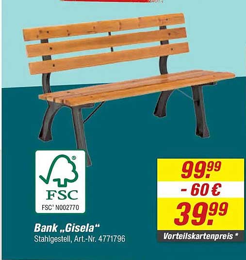 Bank „Gisela“