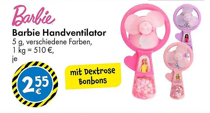 Barbie Handventilator