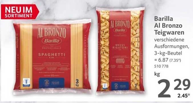 Barilla Al Bronzo Teigwaren