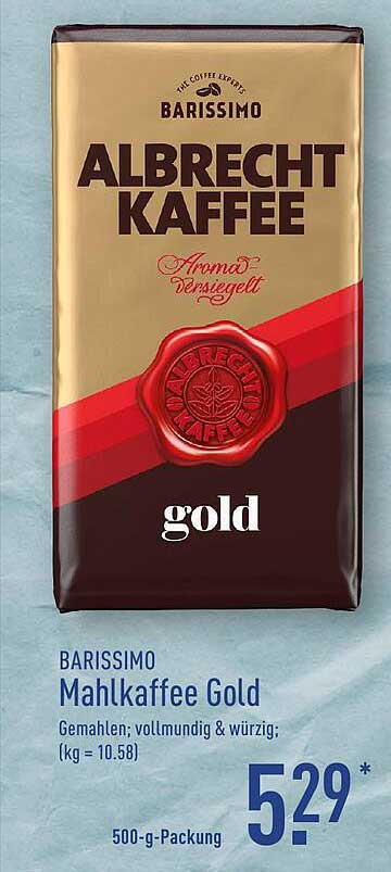 Barissimo Mahlkaffee Gold