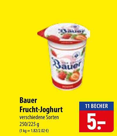 Bauer Frucht-Joghurt