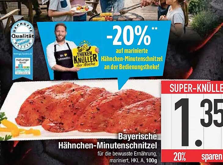 Bayerische Hähnchen-Minutenschnitzel