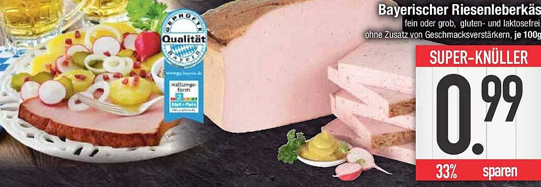 Bayerischer Riesenleberkäs