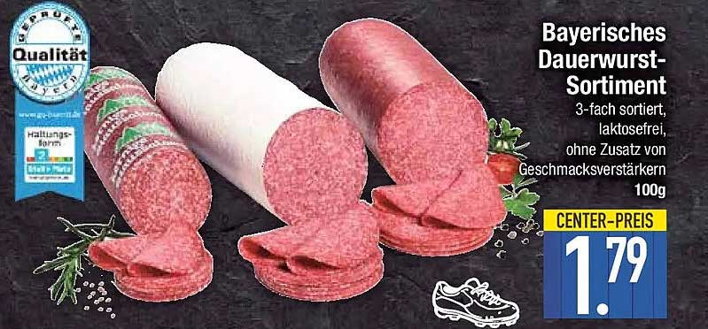 Bayerisches Dauerwurst-Sortiment