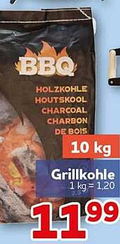 BBQ Grillkohle 10 kg
