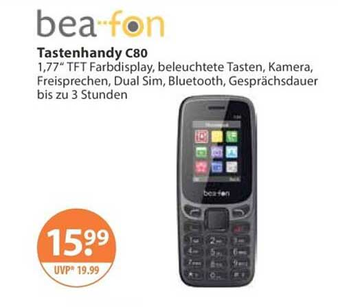 bea-fon Tastenhandy C80