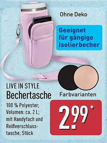 Bechertasche