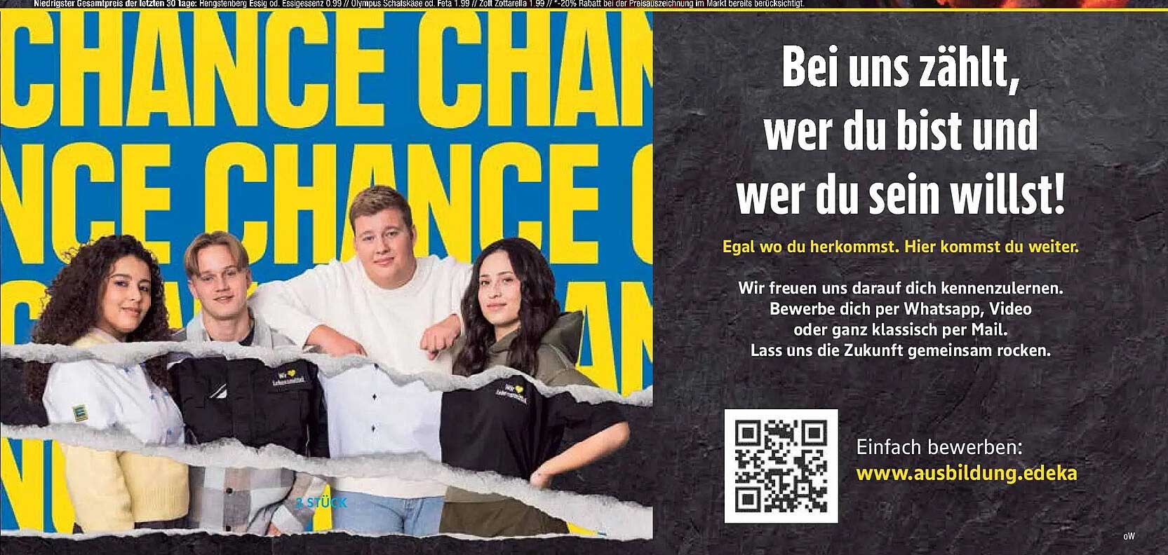 Bei uns zählt, wer du bist und wer du sein willst!
