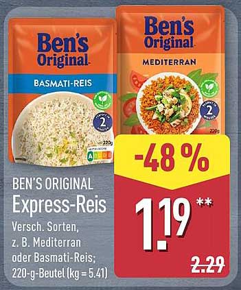 BEN'S ORIGINAL Express-Reis