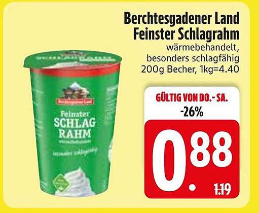 Berchtesgadener Land Feinster Schlagsahm