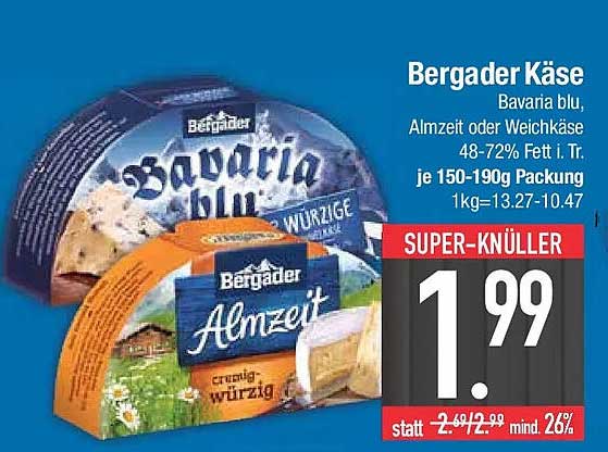 Bergader Käse