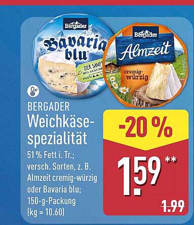 BERGADER Weichkäse-spezialität