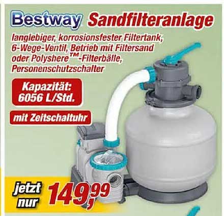 Bestway Sandfilteranlage