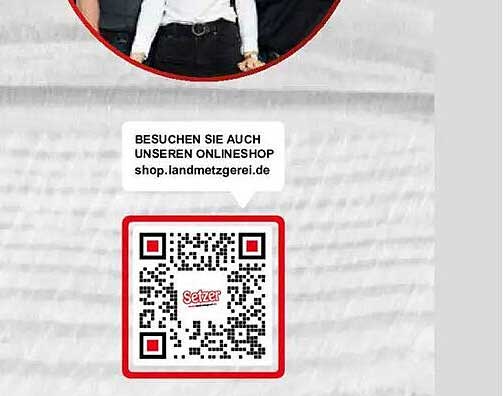 BESUCHEN SIE AUCH UNSEREN ONLINESHOP shop.landmetzgerei.de