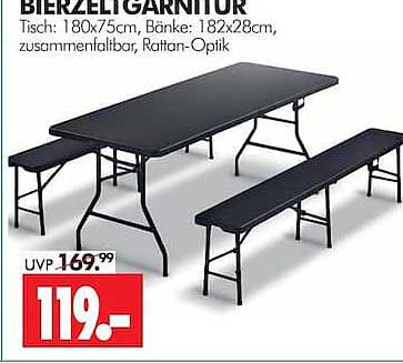 BIERZELTGARNITUR