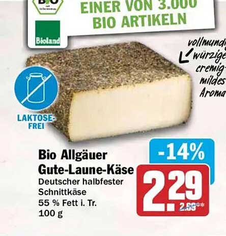 Bio Allgäuer Gute-Laune-Käse