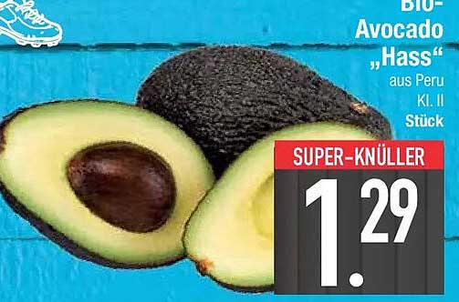 Bio-Avocado „Hass“ aus Peru Kl. II Stück
