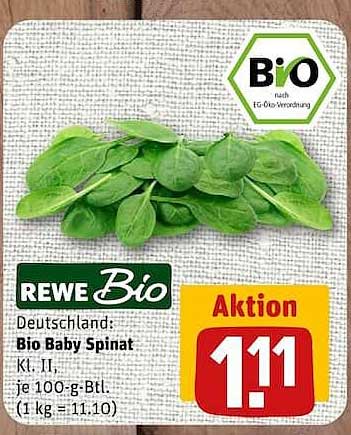 Bio Baby Spinat