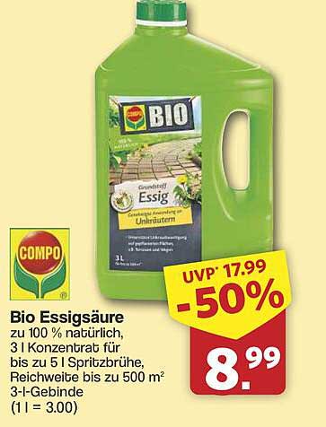 Bio Essigsäure