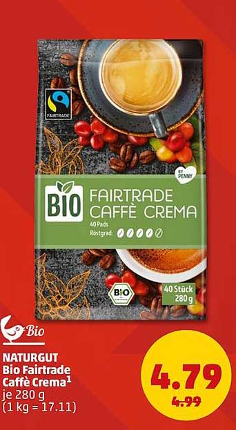 BIO FAIRTRADE CAFFÈ CREMA