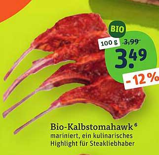Bio-Kalbstomahawk